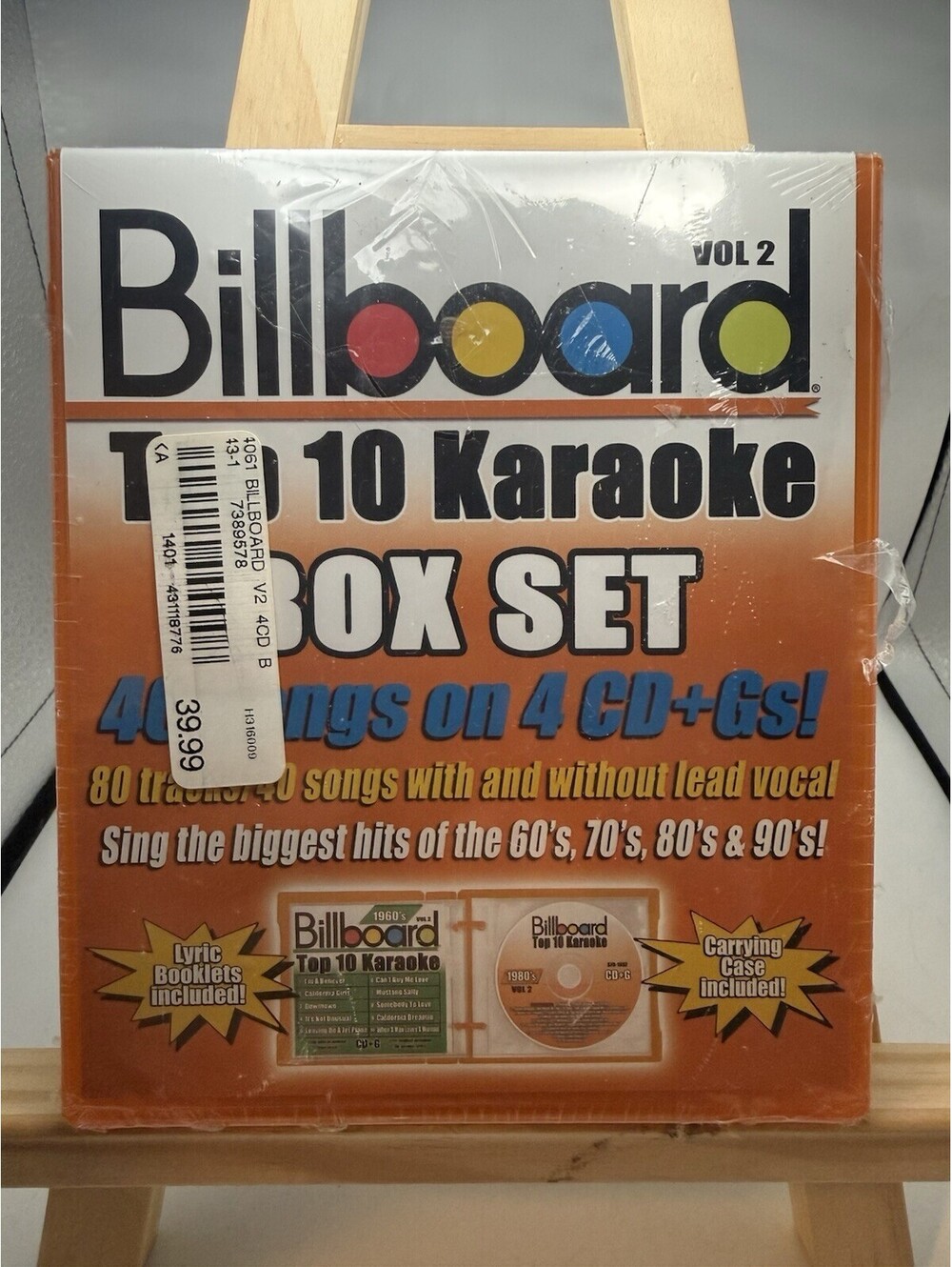 Billboard Top 10 Karaoke Box Set Vol 2